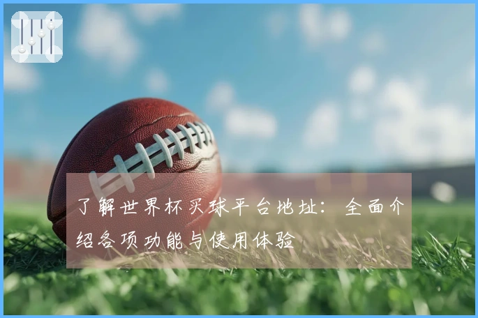 了解世界杯买球平台地址：全面介绍各项功能与使用体验